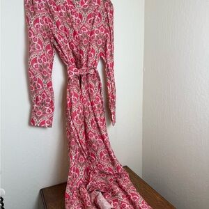 Zara Pink Floral Dress – Spring Ready – Size M – Lightweight